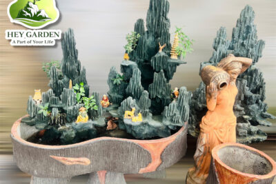 Rock Garden Display at a Store in Bình Dương