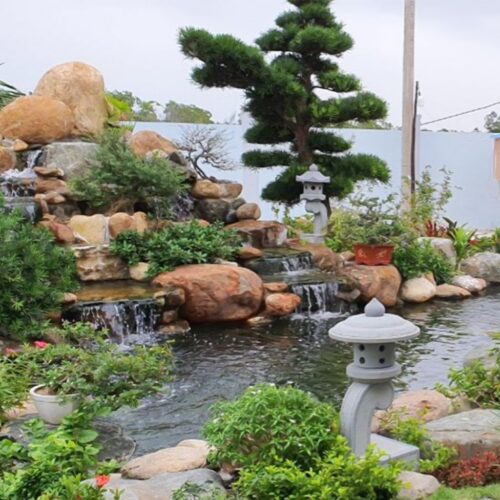 Làm hòn non bộ giá rẻ cho Gia đình trẻ Tây Ninh