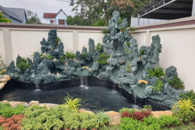 High-end Garden Rock Garden Design & Construcion
