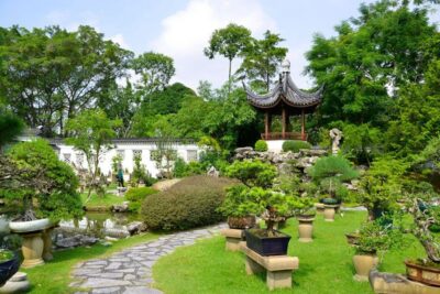 🌿 Thi Công Sân Vườn Phong Cách Trung Hoa – Xu Hướng Không Gian Sống Đẳng Cấp 2026