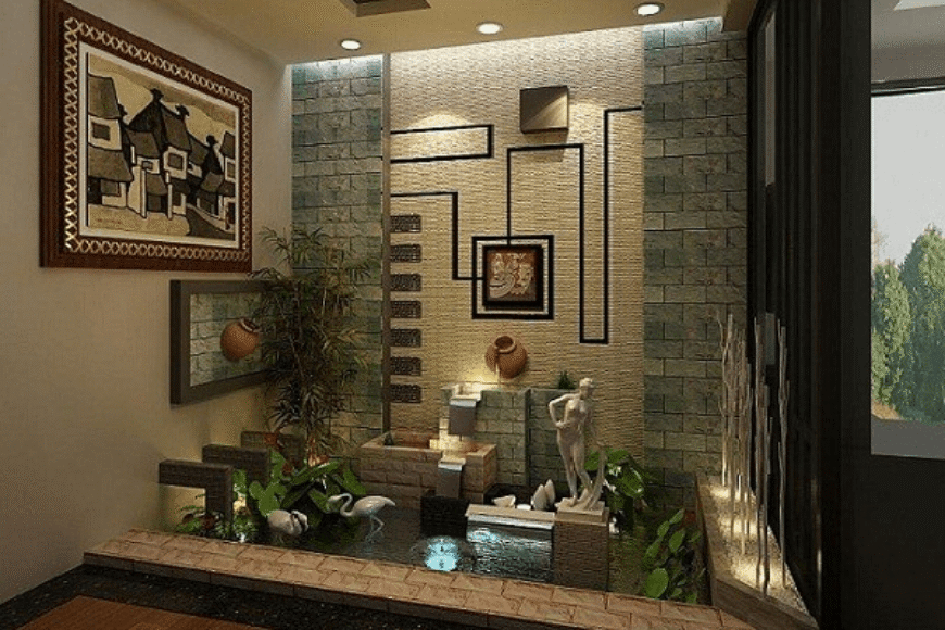 Indoor Water Features Design: A Modern Green Living Trend