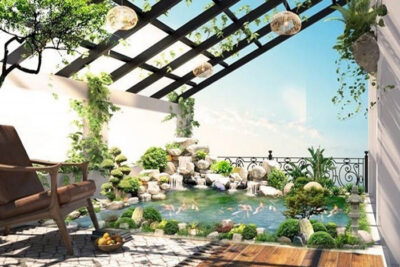 Suggestions for Beautiful, Minimalist, and Easy-to-Maintain Rooftop Fish Pond Designs