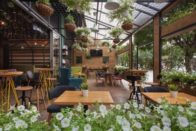 Những Yếu Tố Không Thể Bỏ Qua Khi Thiết Kế Cafe Sân Vườn