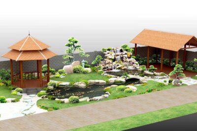 Unique & Technically Standard Landscape Design Process for Koi Ponds and Gardens