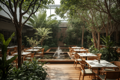 Stunning Restaurant Garden Design Ideas for Every Space