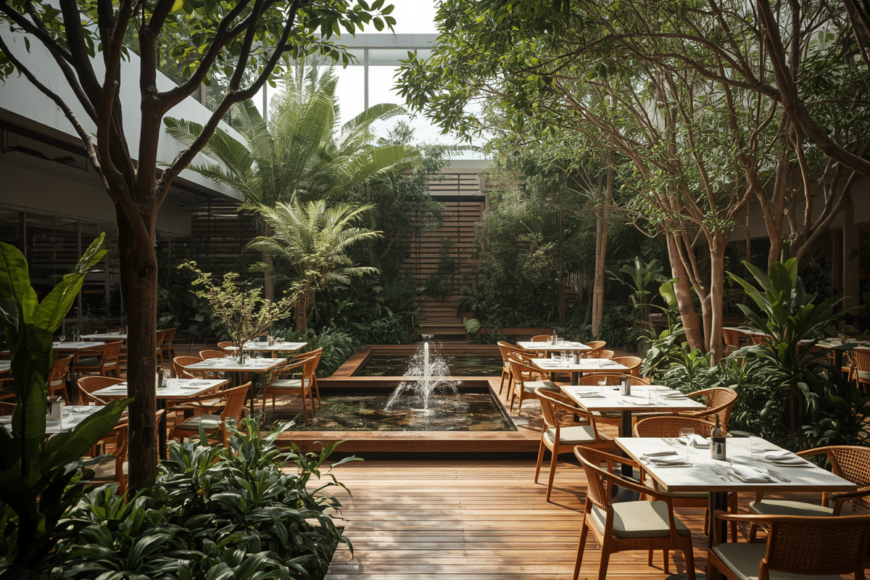 Stunning Restaurant Garden Design Ideas for Every Space